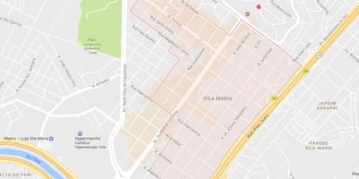 মানচিত্র এর Vila Maria সাও পাওলো
