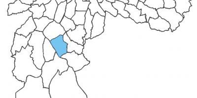 মানচিত্র ক্যাম্পো গ্র্যান্ডে জেলা